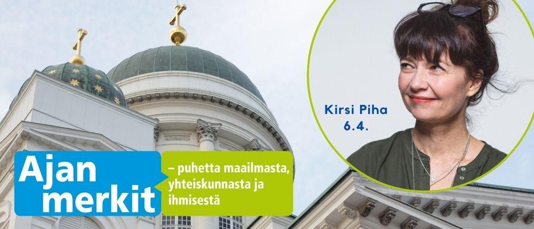 Ajan merkit saarnasarja Kirsi Piha