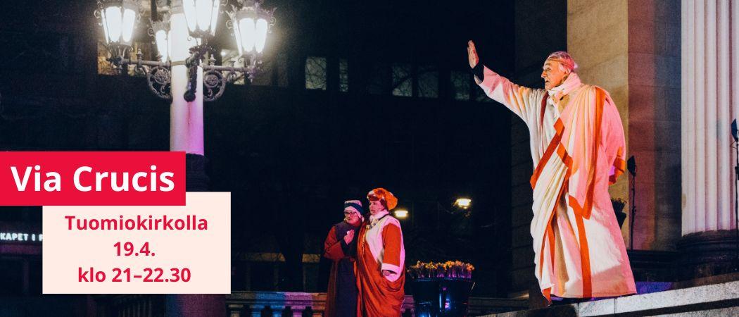 Via Crucis Tuomiokirkolla 2025