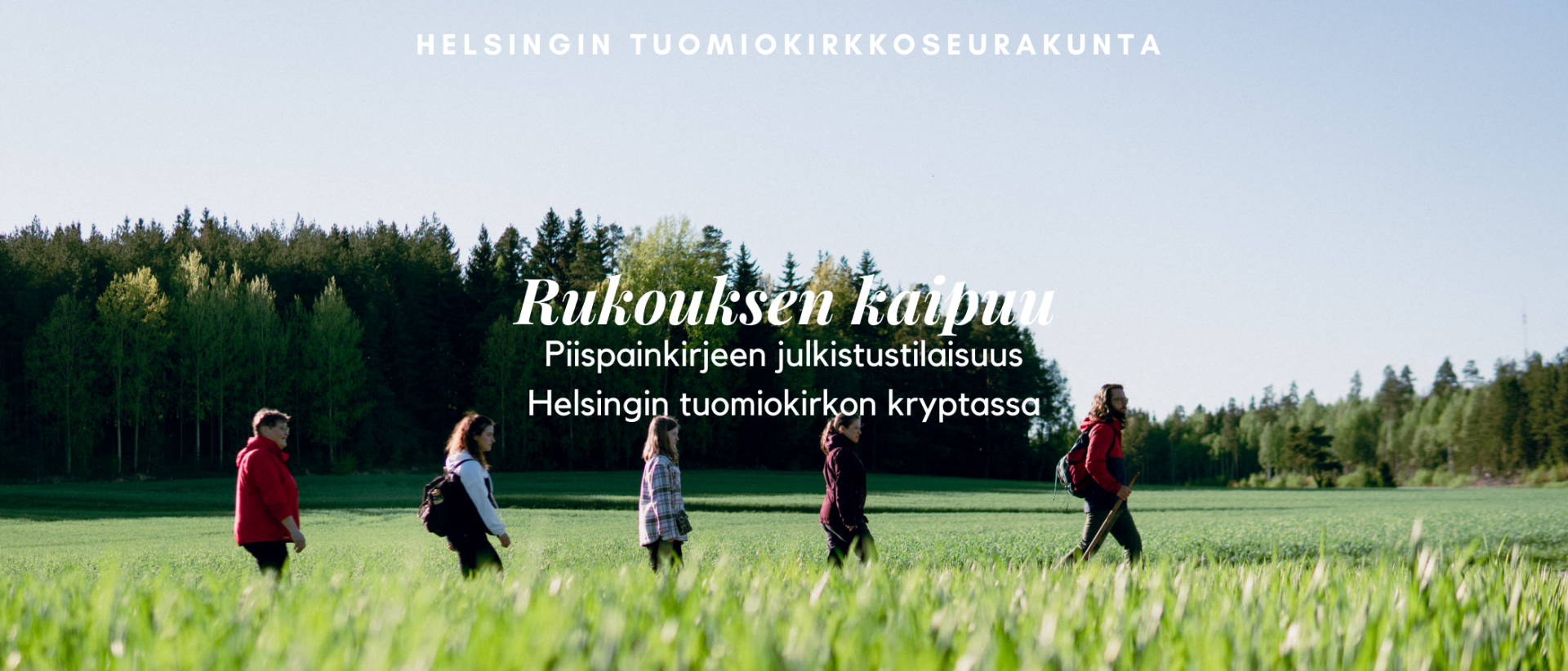 Tervetuloa piispainkirjeen julkistustilaisuuteen Helsingin tuomiokirkon kryptaan